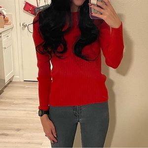 BANANA REPUBLIC Red Sweater